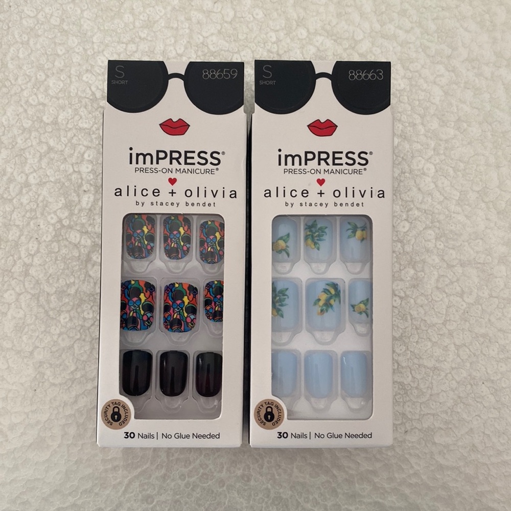 NIB alice + olivia imPRESS Press On Nails